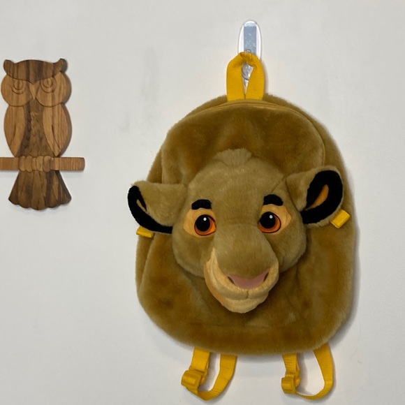 Disney Other - Disney The Lion King plush backpack